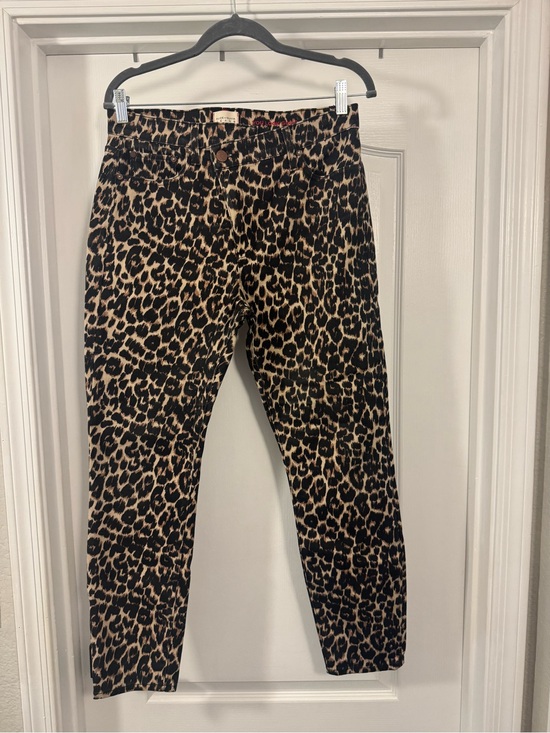 Alice + Olivia Denim - Alice + Olivia Leopard Print Jeans